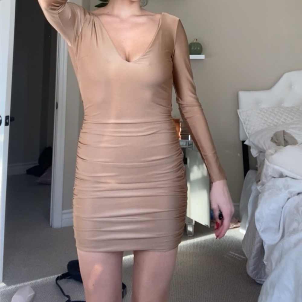 TIGER MIST GOLD DRESS